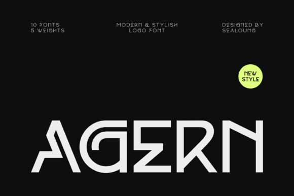 Agern: A Modern Sans Serif Font for Campaign Clarity