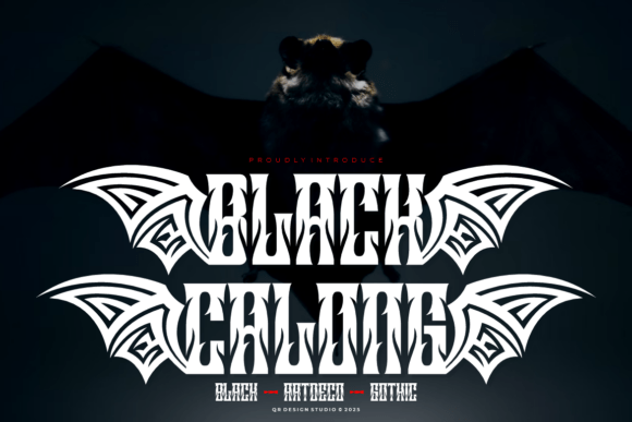 Black Calong: A Blackletter Typeface with Editorial Grit and Grace
