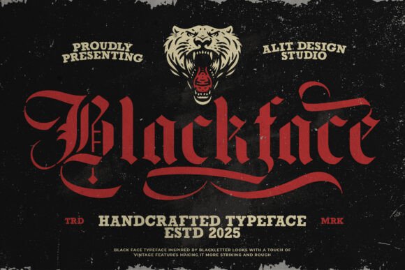 Black Face: A Bold Blackletter Typeface for Editorial Impact