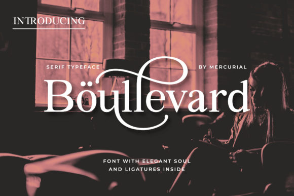 Boullevard: A Serif Font That Commands Attention in Campaigns