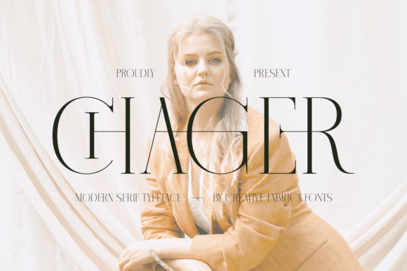 Chager: A Modern Serif Font for High-Impact Marketing