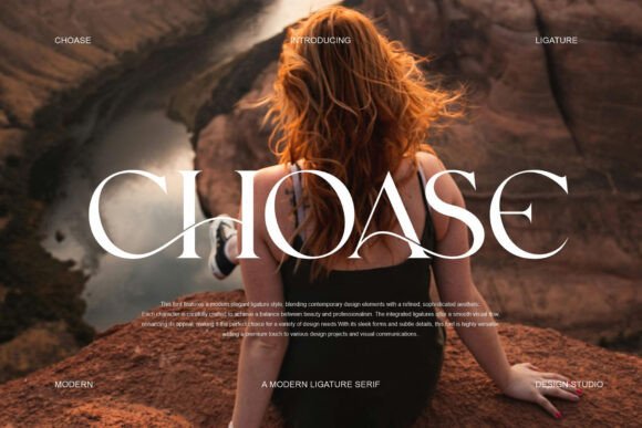 Choase: A Serif Font That Makes Your Campaigns Feel Instantly Refined