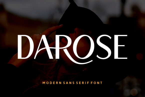 Darose: A Luxury Sans Serif Font for Modern Digital Brands
