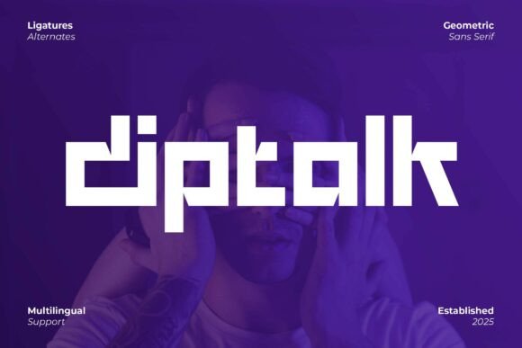 Diptalk: A Clean Sans Serif Font for Stronger Brand Identity