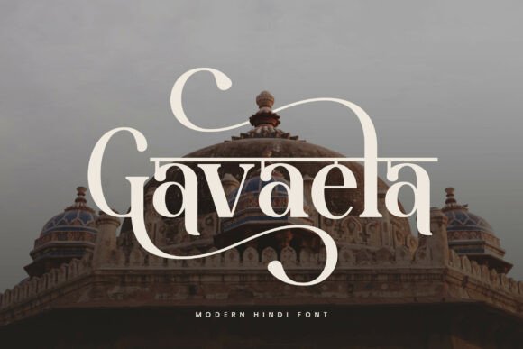 Gavaela: A Hindi-Inspired Serif Font That Makes Campaigns Stand Out