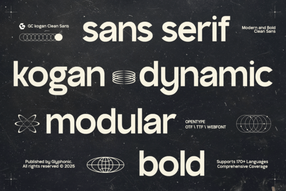 Gc Kogan: A Confident, Clean Sans Serif for Makers