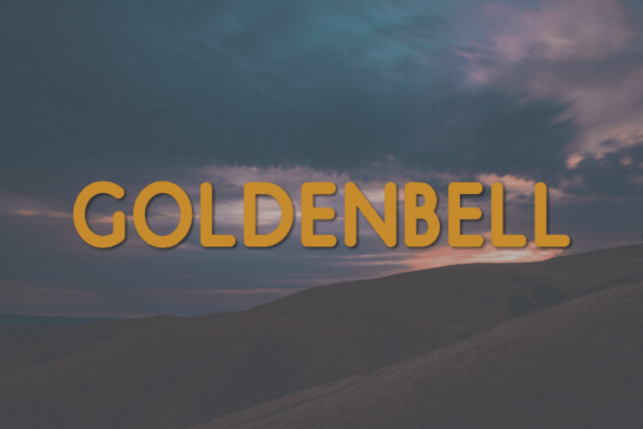 Goldenbell: A Classy Sans Serif Font for Small Business Branding