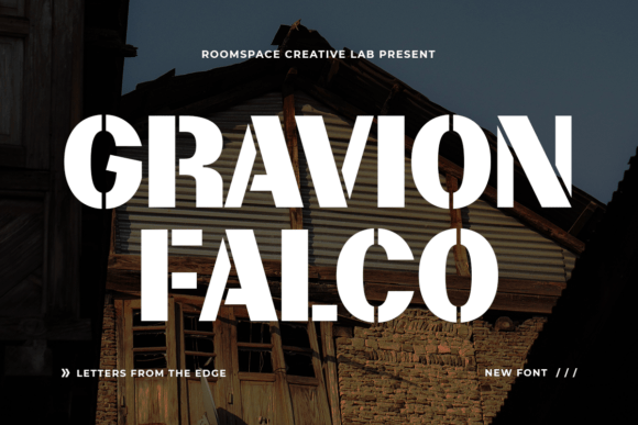Gravion Falco: A Bold Sans Serif Font for Scroll-Stopping Marketing