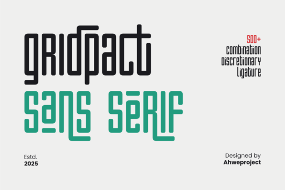 Gridpact: A Sans Serif Font Built for Campaign Clarity