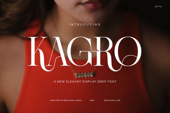 Kagro: A Serif Font That Elevates Marketing Visuals