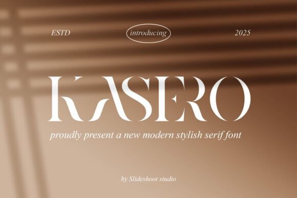 Kasero: A Modern Serif Font for Editorial Clarity and Character