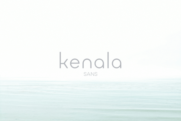 Kenala Light: A Clean Sans Serif Font for Trusted Branding
