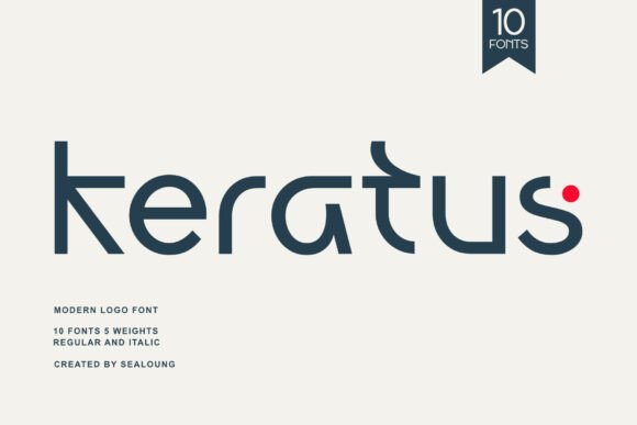 Keratus: A Modern Sans Serif Typeface for Editorial Calm