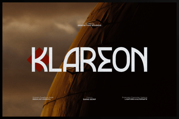 Klareon Display Sans Serif: Bold, Clean & Made for Makers