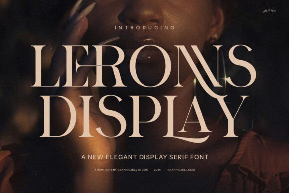 Leronns: A Refined Serif Font for Small Business Branding