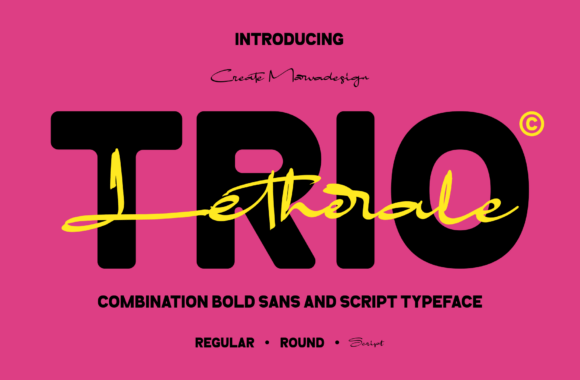Letherale: A Bold, Rounded Sans Serif for Editorial Impact