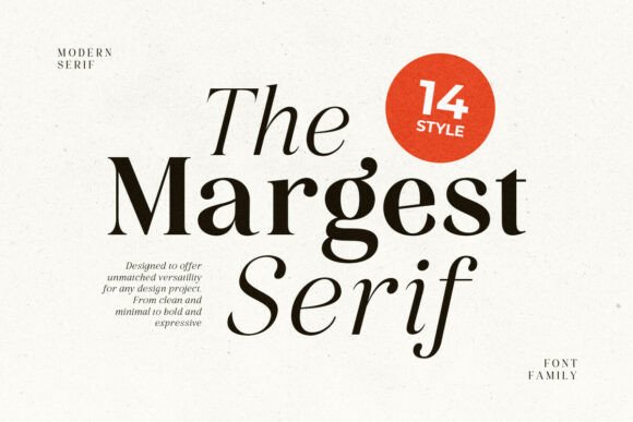 Margest: A Luxe Serif That Earns Its Place in Real Branding