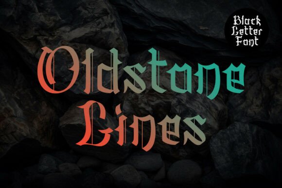 Oldstone Lines: A Blackletter Typeface with Editorial Gravitas