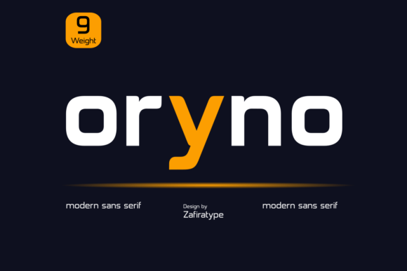 Oryno: A Sans Serif Font That Makes Your Campaigns Instantly Clear