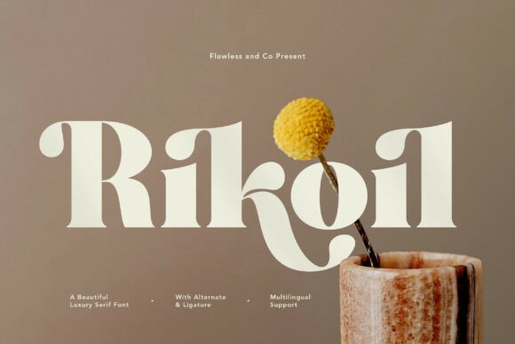 Rikoil: A Serif That Speaks With Quiet Authority