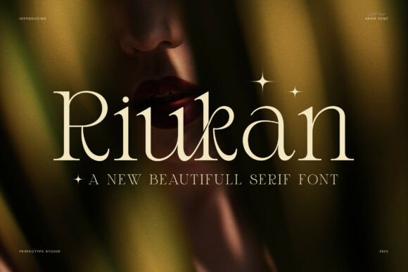 Riukan: A Serif Font That Elevates Campaign Visuals