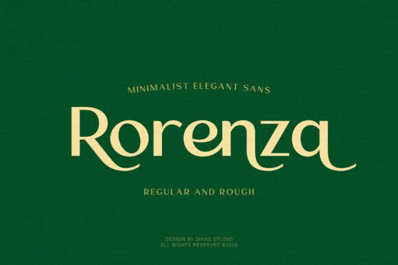 Rorenza: A Modern Sans Serif Font for Scroll-Stopping Marketing