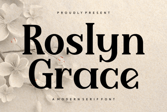 Roslyn Grace: A Modern Serif Font for Confident Digital Branding