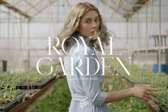 Royal Garden: A Semi-Serif Typeface That Bridges Tradition and Edge