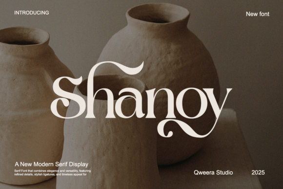 Shanoy: A Modern Serif Font That Elevates Digital Branding
