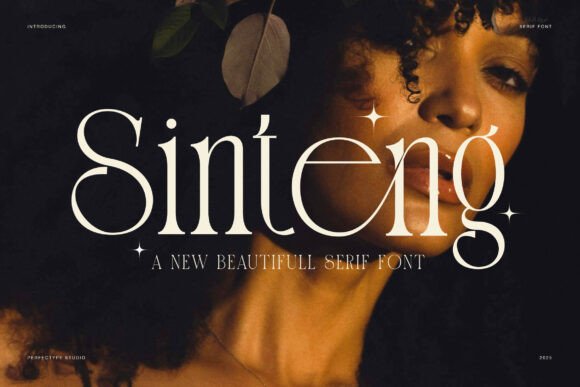 Sinteng: A Serif Font That Makes Your Brand Feel Timelessly Polished