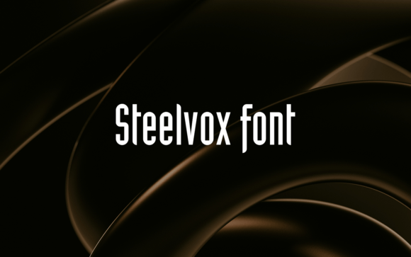 Steelvox: A Strong, Clean Sans Serif Font for Small Business Branding