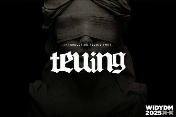 Teuing: A Bold Blackletter Font for Distinctive Brand Identity